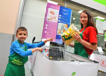 Hledáme dobrovolníky pro Sbírku potravin