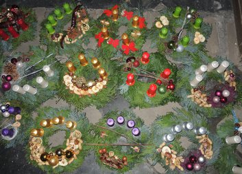 Prodej adventních věnců