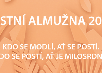 POSTNÍ ALMUŽNA POKRAČUJE...