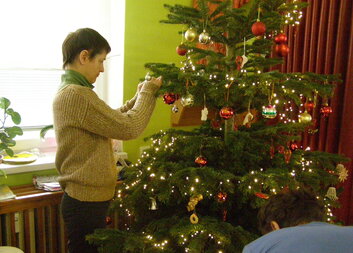 Prožívání konce roku ve Stacionáři Toník