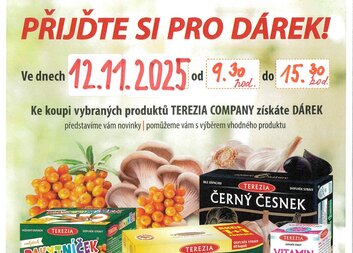  Terezia dny v Lékárně sv. Lukáše