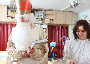 Mikulášská nadílka ve stacionáři Toník